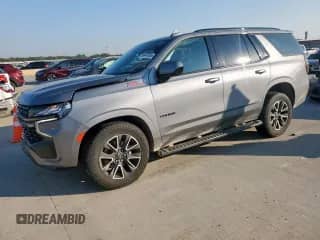 2022 Chevrolet Tahoe Z71 с VIN 1GNSKPKD3NR255635, выставлен на аукционе Copart как лот 80447455 с пробегом 55 407 миль миль и Списание • Salvage title. История ставок и продаж доступна на DreamBid. Изображение 1.