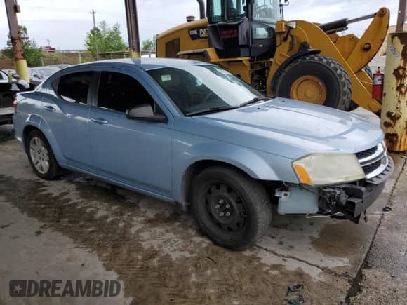 2013 Dodge Avenger SE с VIN 1C3CDZAB6DN652074, выставлен на аукционе Copart как лот 61189114 с пробегом 169 536 миль миль и Списание • Salvage title. История ставок и продаж доступна на DreamBid. Изображение 4.