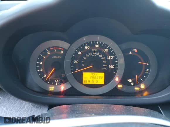 2010 Toyota RAV4 Sport with VIN JTMRK4DV6A5088586, listed as a Copart auction lot 85750225 with 266,882 mi miles and Clean title. Bid and sale history available at DreamBid. Image 9.