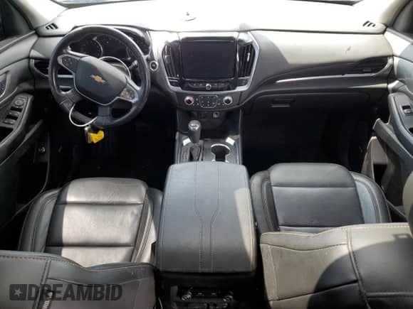 2019 Chevrolet Traverse LT z VIN 1GNEVHKW1KJ202860, wystawiony jako Copart lot #54431074 z przebiegiem 77 451 mil mil oraz Szkoda całkowita • Salvage title. Historia ofert i sprzedaży dostępna na DreamBid. Obrazek 8.