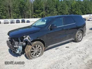 2018 Dodge Durango SXT with VIN 1C4RDHAG2JC281840, listed as a Copart auction lot 68198035 with 113,859 mi miles and Salvage title. Bid and sale history available at DreamBid. Image 1.