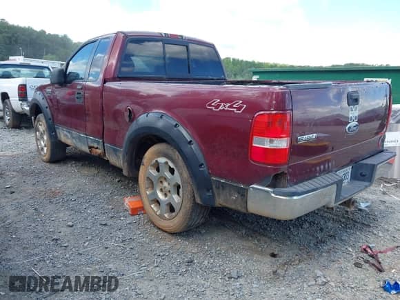 2005 Ford F-150 XL with VIN 1FTRF14575NA29412, listed as a IAAI auction lot 42814520 with 211,997 mi miles and . Bid and sale history available at DreamBid. Image 3.