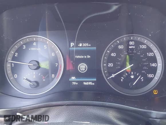 2019 Hyundai Tucson Night Edition z VIN KM8J33AL3KU032471, wystawiony jako IAAI lot #42574950 z przebiegiem 96 595 mil mil oraz . Historia ofert i sprzedaży dostępna na DreamBid. Obrazek 7.