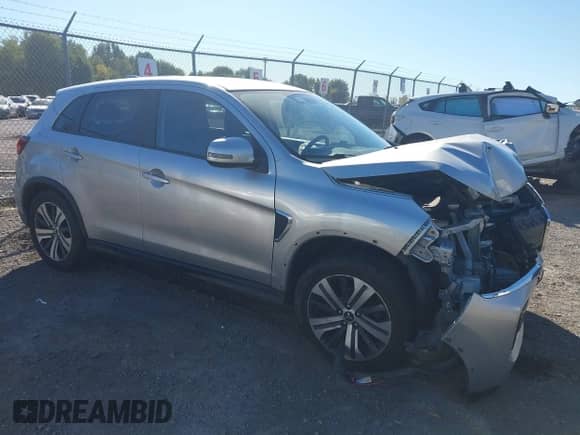2022 Mitsubishi Outlander ES z VIN JA4ARUAU7NU008352, wystawiony jako IAAI lot #43356398 z przebiegiem 60 687 mil mil oraz . Historia ofert i sprzedaży dostępna na DreamBid. Obrazek 1.