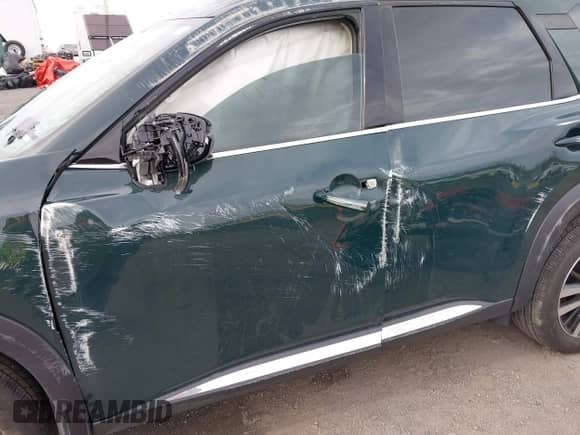 2024 Nissan Pathfinder Platinum с VIN 5N1DR3DJ7RC299781, выставлен на аукционе IAAI как лот 41951795 с пробегом 6 483 миль миль и . История ставок и продаж доступна на DreamBid. Изображение 18.