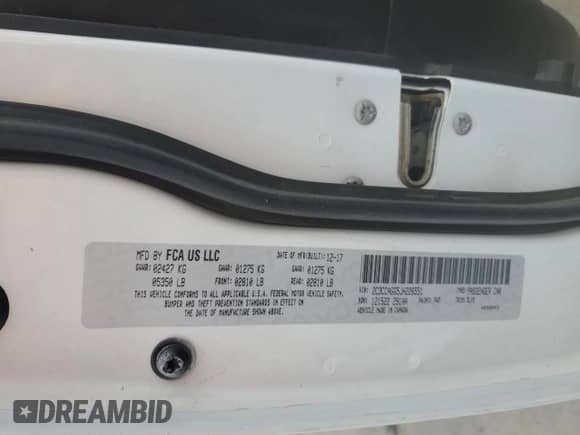 2018 Chrysler 300 S с VIN 2C3CCAGG5JH226551, выставлен на аукционе Copart как лот 65783375 с пробегом 148 020 миль миль и Списание • Salvage title. История ставок и продаж доступна на DreamBid. Изображение 13.