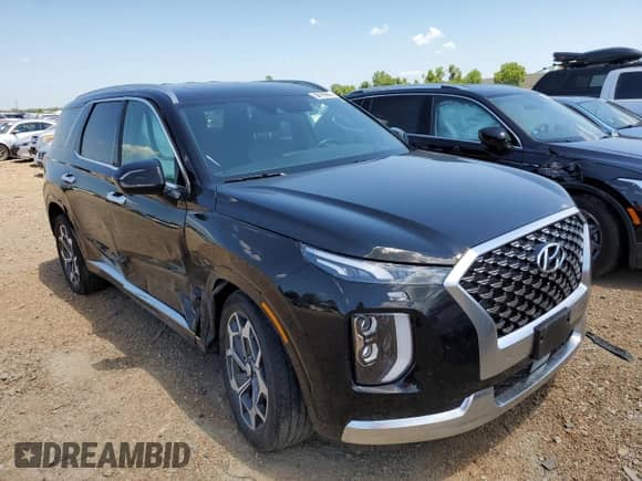 2021 Hyundai Palisade Calligraphy с VIN KM8R7DHE6MU271553, выставлен на аукционе Copart как лот 58799043 с пробегом 57 144 миль миль и . История ставок и продаж доступна на DreamBid. Изображение 4.
