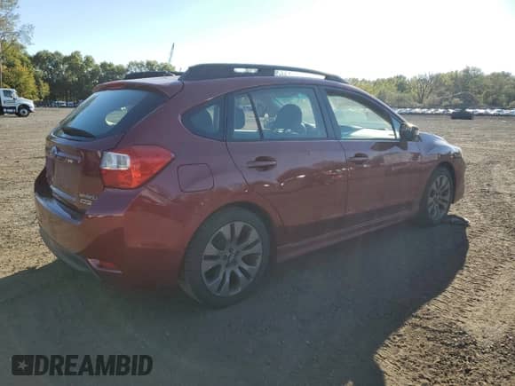 2015 Subaru Impreza Special Sports Premium with VIN JF1GPAT66F8281611, listed as a Copart auction lot 85330605 with 59,220 mi miles and Salvage title. Bid and sale history available at DreamBid. Image 3.