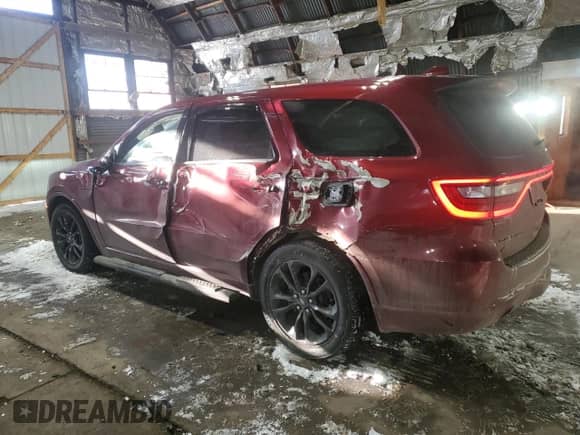 2021 Dodge Durango R/T with VIN 1C4SDJCT4MC751549, listed as a Copart auction lot 42956635 with 24,283 mi miles and Salvage title. Bid and sale history available at DreamBid. Image 2.