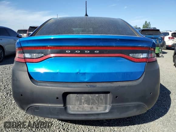2015 Dodge Dart SE with VIN 1C3CDFAA4FD433368, listed as a Copart auction lot 81812835 with 109,745 mi miles and Clean title. Bid and sale history available at DreamBid. Image 6.