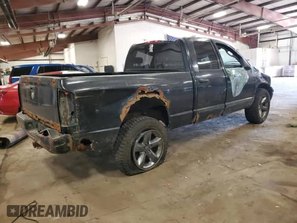 2006 Dodge 1500 SLT with VIN 1D7HU18276J192870, listed as a Copart auction lot 81969515 with Not provided miles and Clean title. Bid and sale history available at DreamBid. Image 3.