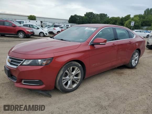 2015 Chevrolet Impala LT with VIN 2G1115SL7F9150636, listed as a Copart auction lot 70766675 with 136,725 mi miles and Clean title. Bid and sale history available at DreamBid. Image 1.