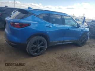 2020 Chevrolet Blazer RS с VIN 3GNKBKRS1LS708152, выставлен на аукционе Copart как лот 82284184 с пробегом 69 077 миль миль и Списание • Salvage title. История ставок и продаж доступна на DreamBid. Изображение 3.