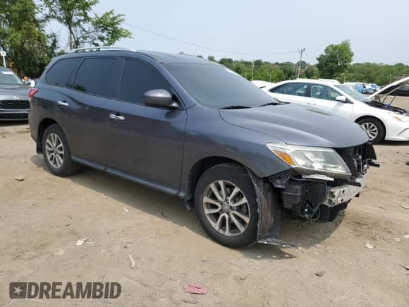 2013 Nissan Pathfinder SV с VIN 5N1AR2MM1DC674774, выставлен на аукционе Copart как лот 59090605 с пробегом 138 994 миль миль и Списание • Salvage title. История ставок и продаж доступна на DreamBid. Изображение 4.