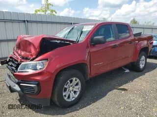 2021 Chevrolet Colorado 2WD LT z VIN 1GCGSCEN5M1141306, wystawiony jako Copart lot #66984475 z przebiegiem 73 456 mil mil oraz Szkoda całkowita • Salvage title. Historia ofert i sprzedaży dostępna na DreamBid. Obrazek 1.