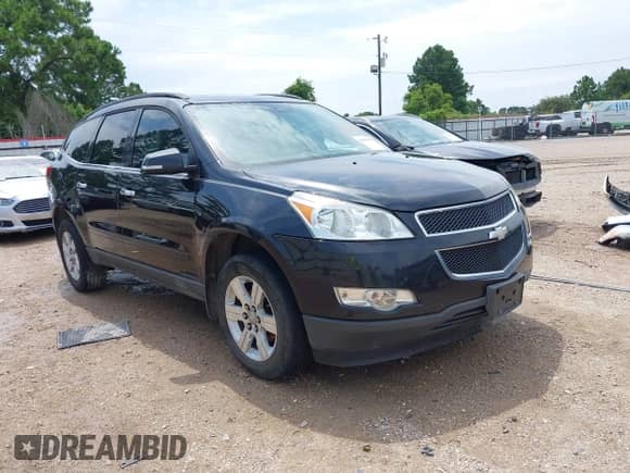 2011 Chevrolet Traverse 2LT with VIN 1GNKRJED2BJ122976, listed as a IAAI auction lot 42825020 with 166,002 mi miles and . Bid and sale history available at DreamBid. Image 1.