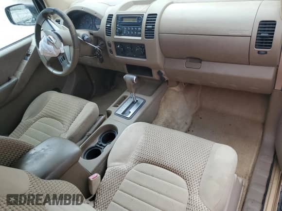 2005 Nissan Frontier SE with VIN 1N6AD06U75C413684, listed as a Copart auction lot 65918035 with 227,818 mi miles and Salvage title. Bid and sale history available at DreamBid. Image 8.