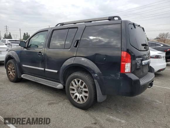 2009 Nissan Pathfinder SE with VIN 5N1AR18U69C617367, listed as a Copart auction lot 47299705 with 343,936 mi miles and Clean title. Bid and sale history available at DreamBid. Image 2.