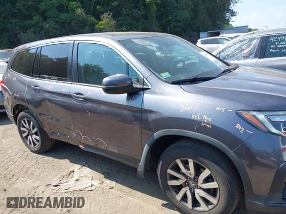 2021 Honda Pilot EX-L с VIN 5FNYF6H50MB026111, выставлен на аукционе IAAI как лот 42936833 с пробегом 31 057 миль миль и . История ставок и продаж доступна на DreamBid. Изображение 14.