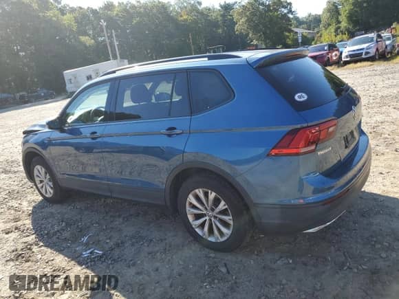 2019 Volkswagen Tiguan S с VIN 3VV0B7AX6KM097169, выставлен на аукционе Copart как лот 71468305 с пробегом 51 297 миль миль и Списание • Salvage title. История ставок и продаж доступна на DreamBid. Изображение 2.