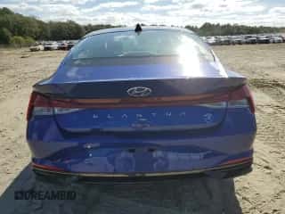 2022 Hyundai Elantra SEL с VIN 5NPLN4AG7NH075158, выставлен на аукционе Copart как лот 82220865 с пробегом 29 048 миль миль и Списание • Salvage title. История ставок и продаж доступна на DreamBid. Изображение 6.