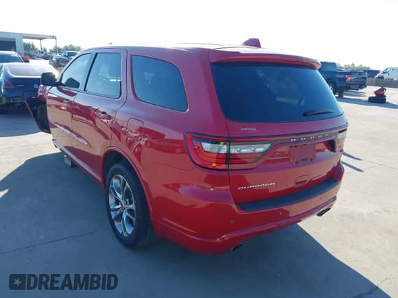2020 Dodge Durango GT with VIN 1C4RDHDG6LC307919, listed as a IAAI auction lot 42825162 with 112,624 mi miles and . Bid and sale history available at DreamBid. Image 3.