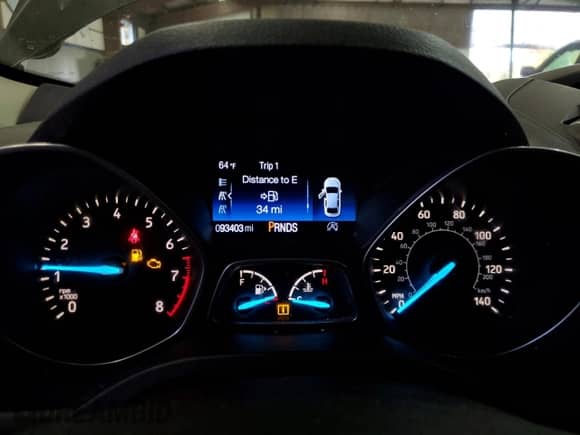 2017 Ford Escape SE with VIN 1FMCU9GD6HUA73873, listed as a Copart auction lot 85585755 with 93,403 mi miles and Clean title. Bid and sale history available at DreamBid. Image 9.
