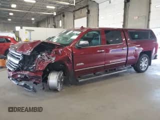 2017 Chevrolet Silverado 1500 High Country with VIN 3GCUKTEJ4HG114914, listed as a Copart auction lot 68757445 with 155,663 mi miles and Salvage title. Bid and sale history available at DreamBid. Image 1.