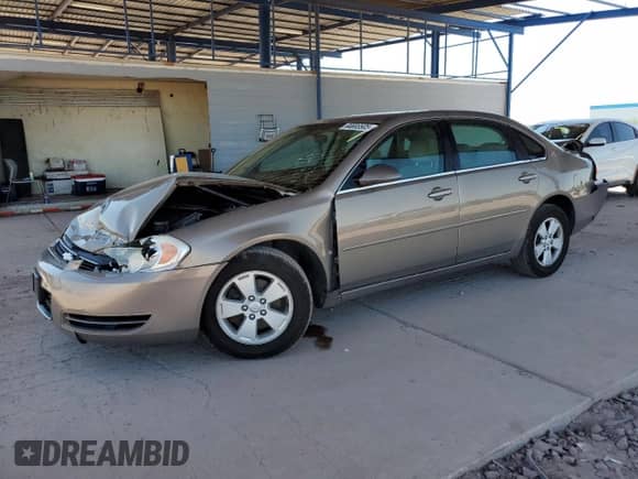 2007 Chevrolet Impala LT с VIN 2G1WT55NX79374014, выставлен на аукционе Copart как лот 64693505 с пробегом 154 216 миль миль и Списание • Salvage title. История ставок и продаж доступна на DreamBid. Изображение 1.