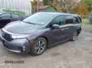 2022 Honda Odyssey Touring z VIN 5FNRL6H81NB028961, wystawiony jako IAAI lot #43456061 z przebiegiem 48 665 mil mil oraz . Historia ofert i sprzedaży dostępna na DreamBid. Obrazek 2.