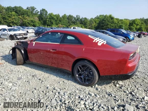 2024 Dodge Charger R/T with VIN 2C3CDBCK2RR206874, listed as a Copart auction lot 62059465 with 16 mi miles and Salvage title. Bid and sale history available at DreamBid. Image 2.