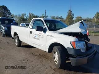 2013 Ford F-150 XL with VIN 1FTMF1CM0DKG42233, listed as a IAAI auction lot 43438802 with 208,950 mi miles and . Bid and sale history available at DreamBid. Image 1.