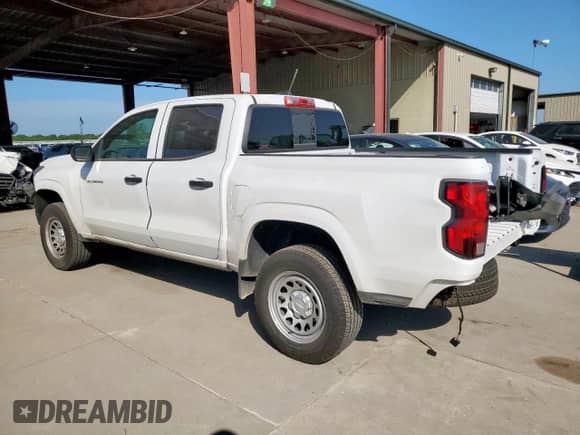 2025 Chevrolet Colorado 2WD Work Truck with VIN 1GCPSBEKXS1153674, listed as a Copart auction lot 69345375 with 10,183 mi miles and Clean title. Bid and sale history available at DreamBid. Image 2.