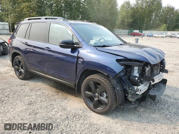 2021 Honda Passport Elite с VIN 5FNYF8H09MB010425, выставлен на аукционе Copart как лот 71243625 с пробегом 46 758 миль миль и Списание • Salvage title. История ставок и продаж доступна на DreamBid. Изображение 4.