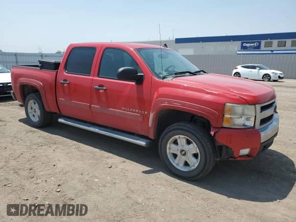 2007 Chevrolet Silverado 1500 LTZ z VIN 3GCEK13357G530160, wystawiony jako Copart lot #59669635 z przebiegiem 207 403 mil mil oraz Szkoda całkowita • Salvage title. Historia ofert i sprzedaży dostępna na DreamBid. Obrazek 4.