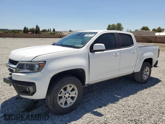2021 Chevrolet Colorado 2WD LT z VIN 1GCGSCEN3M1128814, wystawiony jako Copart lot #66862715 z przebiegiem 85 961 mil mil oraz Szkoda całkowita • Salvage title. Historia ofert i sprzedaży dostępna na DreamBid. Obrazek 1.