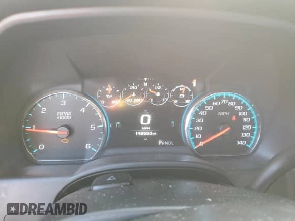 2017 GMC Sierra 1500 Denali with VIN 3GTP1PEC4HG324244, listed as a Copart auction lot 86371184 with 149,553 mi miles and Salvage title. Bid and sale history available at DreamBid. Image 9.