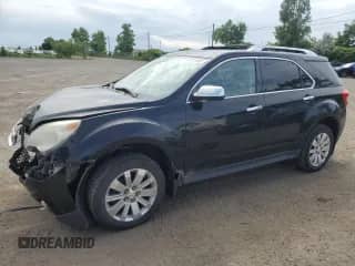 2011 Chevrolet Equinox 2LT with VIN 2CNFLNE55B6274058, listed as a Copart auction lot 62317895 with 204,083 mi miles and Salvage title. Bid and sale history available at DreamBid. Image 1.