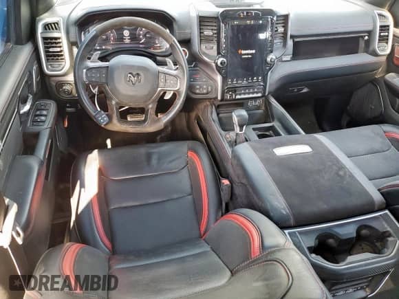 2023 Ram 1500 TRX z VIN 1C6SRFU92PN500501, wystawiony jako Copart lot #64792715 z przebiegiem 23 653 mil mil oraz Szkoda całkowita • Salvage title. Historia ofert i sprzedaży dostępna na DreamBid. Obrazek 8.