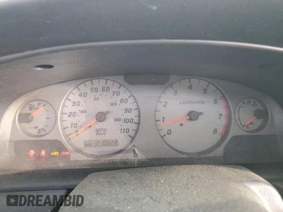 2001 Nissan Frontier SC SuperCharger with VIN 1N6MD27Y51C373562, listed as a Copart auction lot 45063775 with 210,228 mi miles and Salvage title. Bid and sale history available at DreamBid. Image 9.