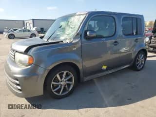 2010 Nissan Cube S Krom Edition with VIN JN8AZ2KR8AT160858, listed as a Copart auction lot 75934834 with 150,711 mi miles and Salvage title. Bid and sale history available at DreamBid. Image 1.
