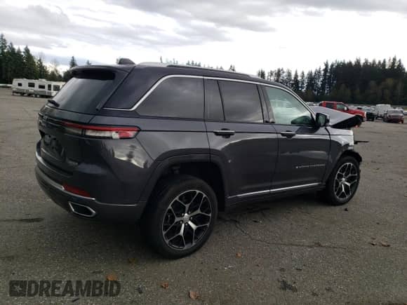 2024 Jeep Grand Cherokee Summit Reserve с VIN 1C4RJHEGXR8949322, выставлен на аукционе Copart как лот 76612864 с пробегом 14 192 миль миль и Списание • Salvage title. История ставок и продаж доступна на DreamBid. Изображение 3.