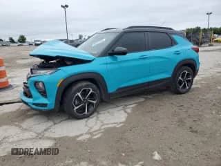 2021 Chevrolet TrailBlazer RS с VIN KL79MTSL0MB155949, выставлен на аукционе Copart как лот 66747545 с пробегом 69 054 миль миль и Списание • Salvage title. История ставок и продаж доступна на DreamBid. Изображение 1.