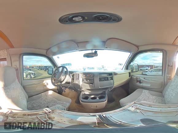 2004 Chevrolet Express Passenger with VIN 1GBFG15X641214559, listed as a Copart auction lot 78751864 with 162,991 mi miles and Salvage title. Bid and sale history available at DreamBid. Image 13.
