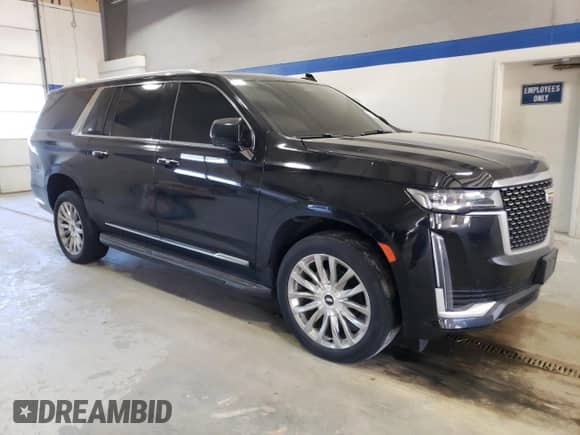 2021 Cadillac Escalade ESV Premium Luxury с VIN 1GYS4KKL9MR307632, выставлен на аукционе Copart как лот 76502344 с пробегом 58 277 миль миль и Списание • Salvage title. История ставок и продаж доступна на DreamBid. Изображение 4.