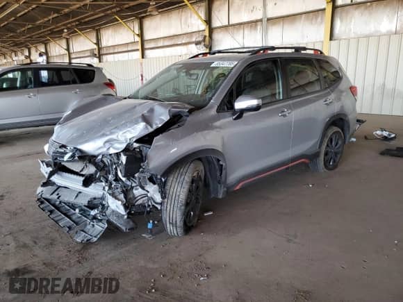 2024 Subaru Forester Special Sports z VIN JF2SKAGC2RH429245, wystawiony jako Copart lot #85347785 z przebiegiem Nie podano mil oraz Szkoda całkowita • Salvage title. Historia ofert i sprzedaży dostępna na DreamBid. Obrazek 1.