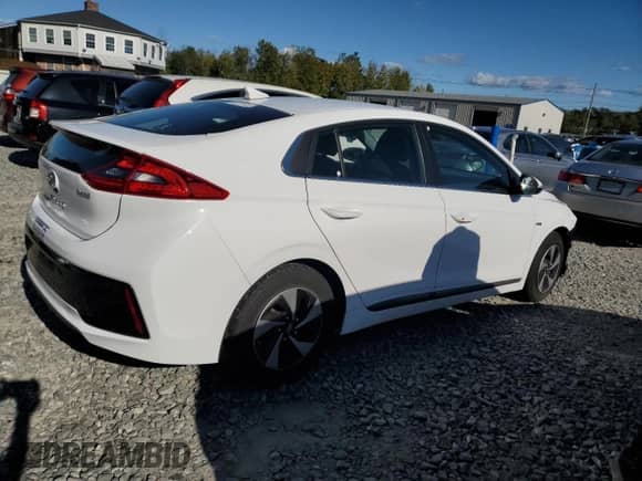 2019 Hyundai Ioniq SEL with VIN KMHC75LC1KU145311, listed as a Copart auction lot 81863705 with 218,145 mi miles and Salvage title. Bid and sale history available at DreamBid. Image 3.