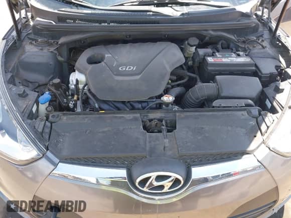 2015 Hyundai Veloster with VIN KMHTC6AD6FU239445, listed as a IAAI auction lot 42757675 with 114,509 mi miles and . Bid and sale history available at DreamBid. Image 10.