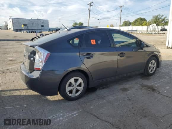 2011 Toyota Prius I with VIN JTDKN3DU3B1459884, listed as a Copart auction lot 81989405 with 131,250 mi miles and Clean title. Bid and sale history available at DreamBid. Image 3.