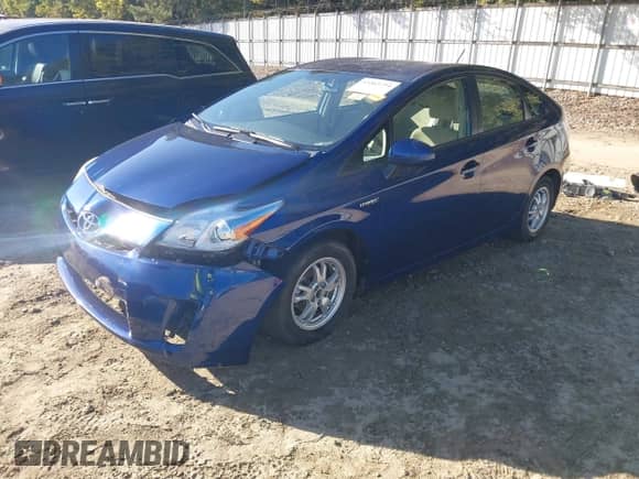 2011 Toyota Prius III with VIN JTDKN3DU1B1448656, listed as a IAAI auction lot 43365754 with 220,108 mi miles and . Bid and sale history available at DreamBid. Image 2.
